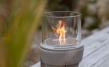 Lichtglas-Aufsatz für Schmelzfeuer Outdoor L Granicium