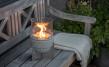 Lichtglas-Aufsatz für Schmelzfeuer Outdoor L Granicium